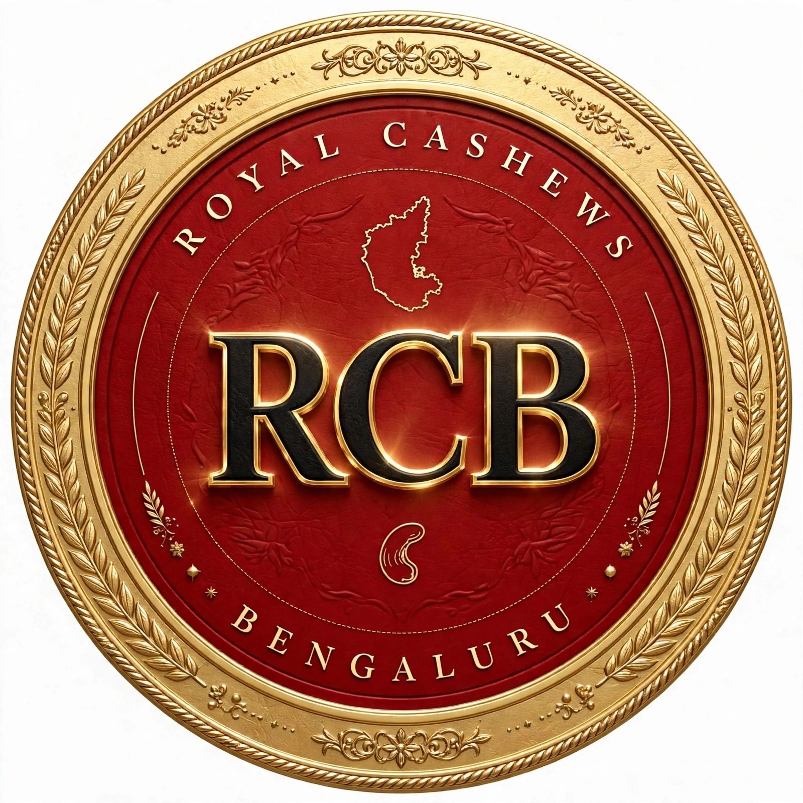 RCB Royal Cashews Bengaluru logo